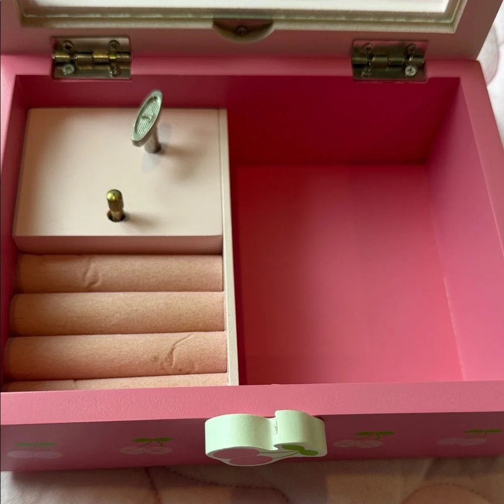 Sanrio Hello Kitty Pink Cherry Music Jewelry Box - Picture 5 of 10